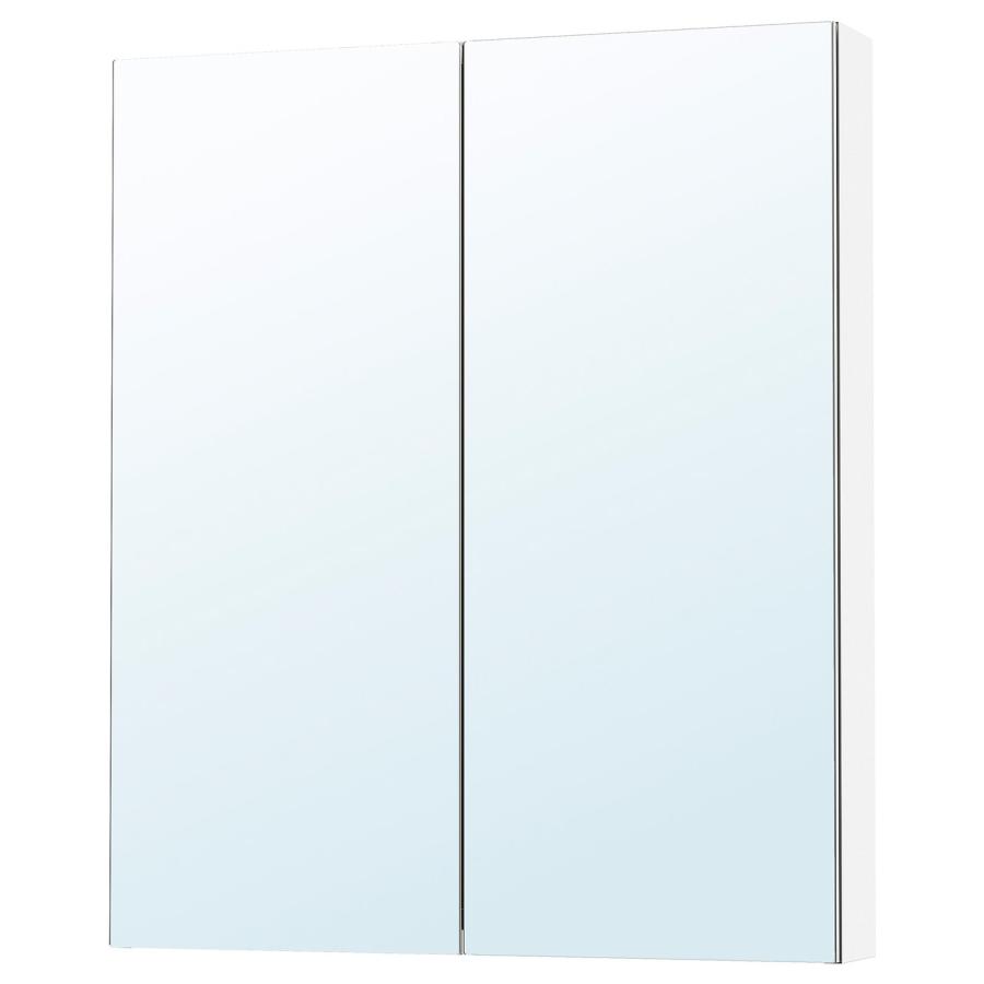 [IKEA/イケア/通販]LETTAN レッタン ミラーキャビネット 扉付き, ミラー調/ミラーガラス, 80x15x95 cm[AE](10535501) | 