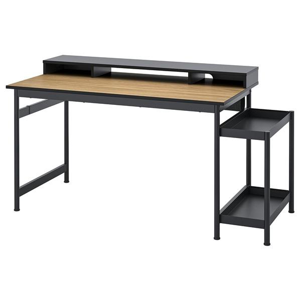 [IKEA/イケア/通販]MULLSJO ムルショーデスク, オーク材突き板,135x70 cm[JH](10553463) | 
