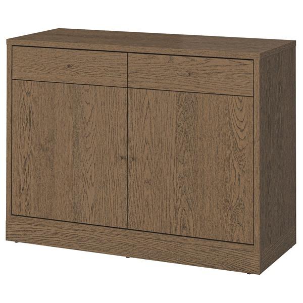 [IKEA/イケア/通販]TONSTAD トンスタードサイドボード, ブラウン ステインオーク材突き板,121x47x90 cm[3](10557178) | 