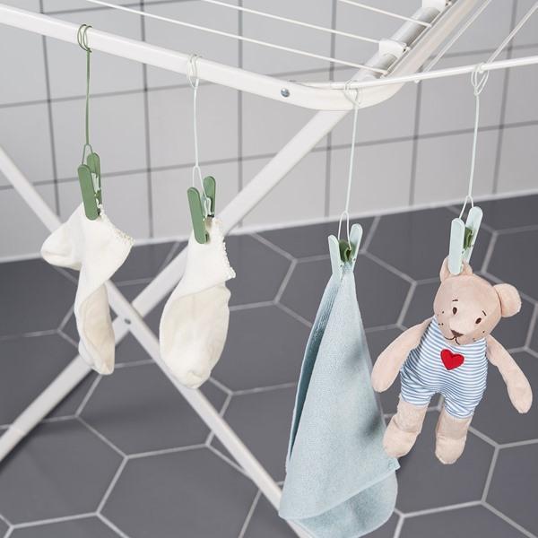 [IKEA/イケア/通販]SLIBB スリッブハンギング洗濯ばさみ, グリーン[A](10567733) |  | 02