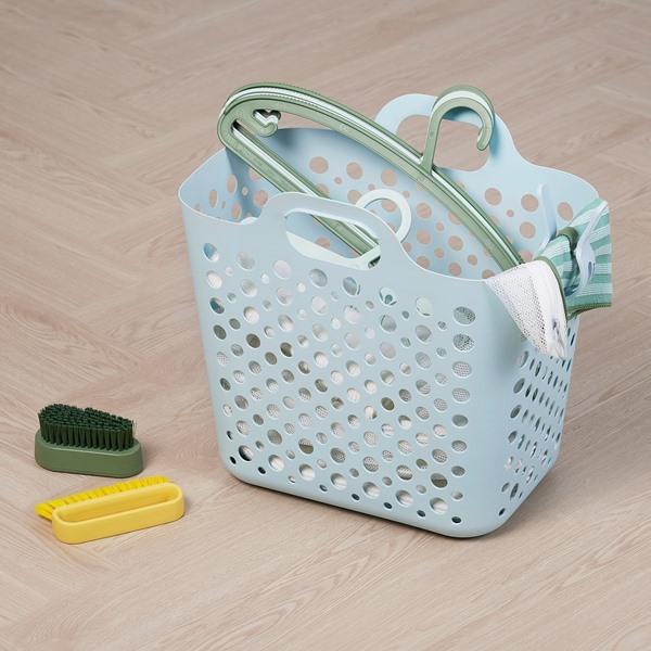 [IKEA/イケア/通販]SLIBB スリッブフレキシブルランドリーバスケット, ブルー,24 l[D](10567766) |  | 01