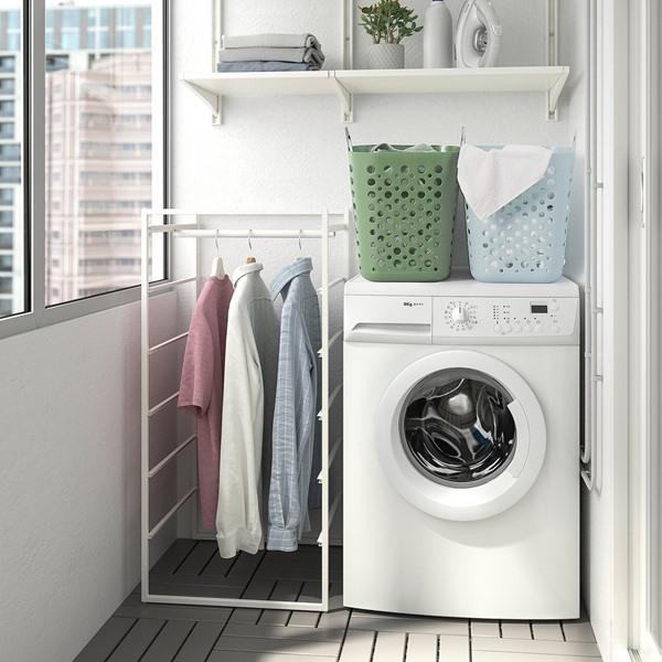 [IKEA/イケア/通販]SLIBB スリッブフレキシブルランドリーバスケット, ブルー,24 l[D](10567766) |  | 03