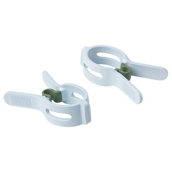 [IKEA/イケア/通販]SLIBB スリッブ洗濯バサミ（大）, ブルー/グリーン[A](10567771) | 