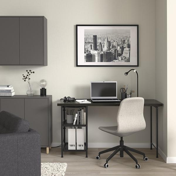 [IKEA/イケア/通販]SPAND スペンドテーブル用脚 収納付き, ブラック[DC](10569534) |  | 04