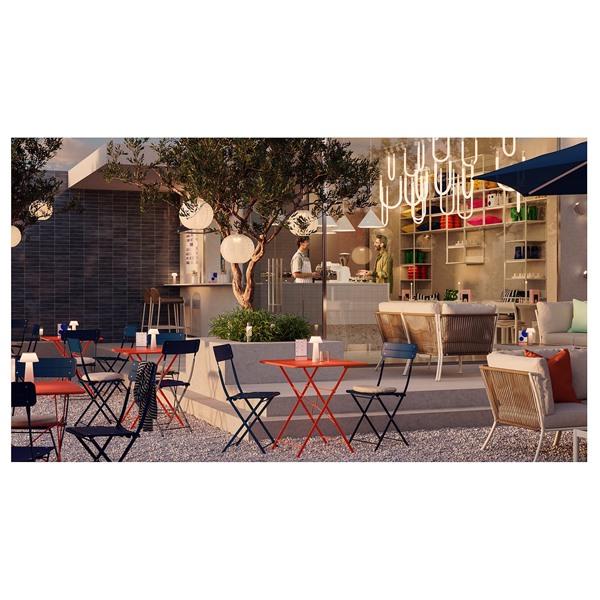 [IKEA/イケア/通販]SUNDSO スンドソー折りたたみチェア, ダークブルー 屋外用[E](10576172) |  | 01
