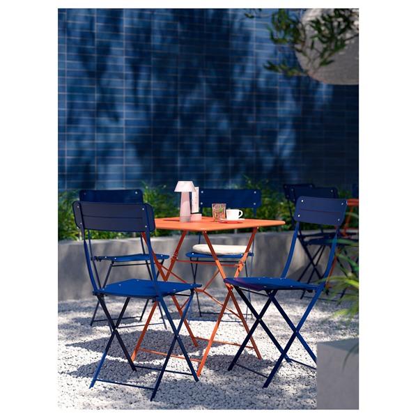 [IKEA/イケア/通販]SUNDSO スンドソー折りたたみチェア, ダークブルー 屋外用[E](10576172) |  | 02
