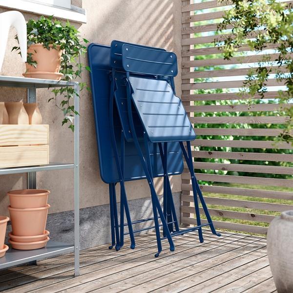 [IKEA/イケア/通販]SUNDSO スンドソー折りたたみチェア, ダークブルー 屋外用[E](10576172) |  | 04