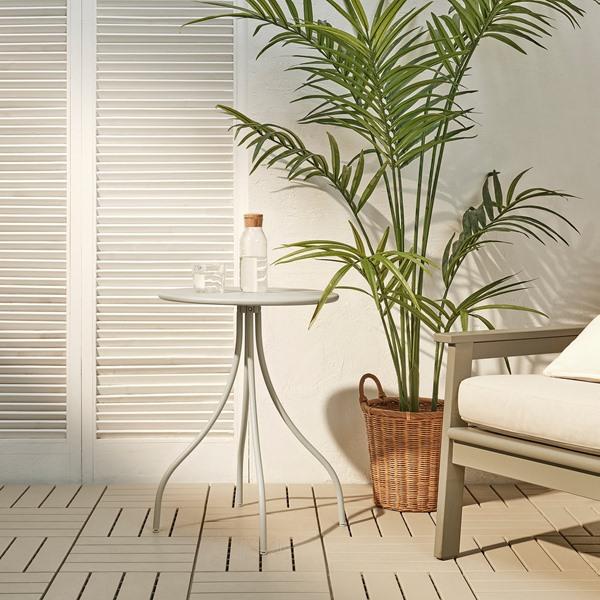 [IKEA/イケア/通販]TANEBRO トーネブロサイドテーブル, 室内/屋外用/ライトグレーベージュ,46 cm[D](10578977) |  | 04