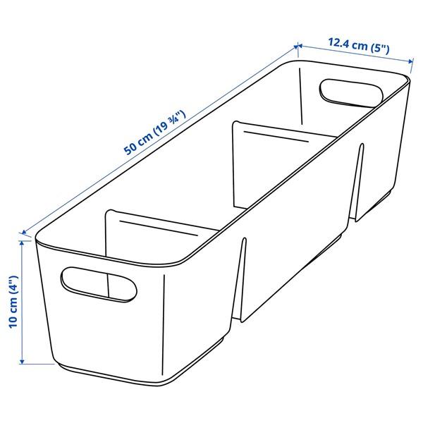 [IKEA/イケア/通販]UPPDATERA ウップダテラボックス, チャコール,50x12 cm[B](10580800) |  | 07