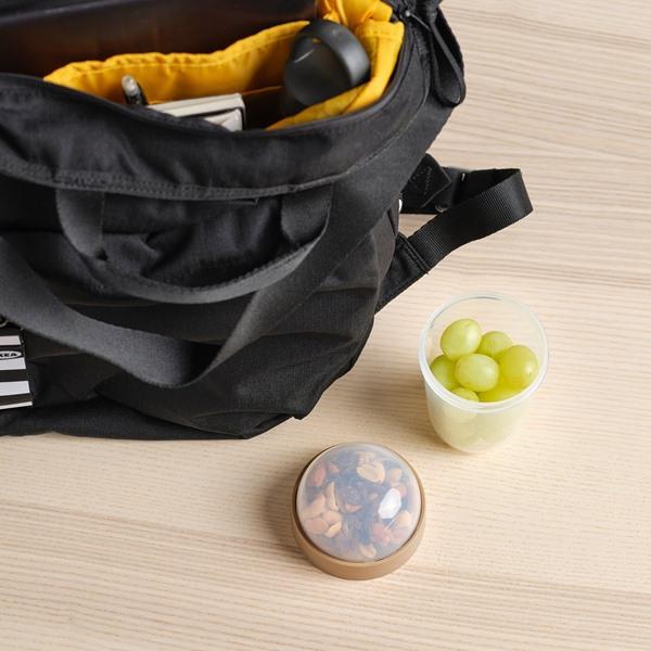 [IKEA/イケア/通販]SPLITTERNY スプリッテルニースナック用容器, 透明/ライトグレーブラウン,300 ml[A](10586294) |  | 03