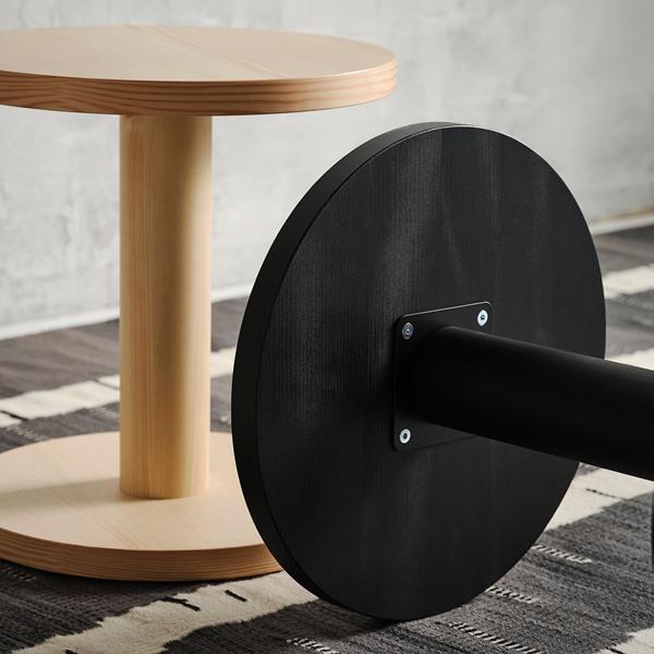 [IKEA/イケア/通販]STOCKHOLM 2025 ストックホルム 2025サイドテーブル, パイン材突き板 ブラック,40 cm[D](10586562) |  | 03