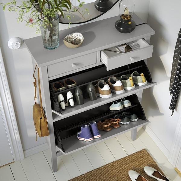 [IKEA/イケア/通販]GULLABERG グラベリシューズボックス2段, グレー,88x30x122 cm[HG](10587694) |  | 02