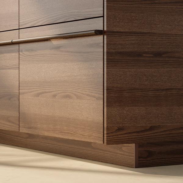 [IKEA/イケア/通販]STENSTA ステーンスタ蹴込み板, ダークブラウン アッシュ調,220x8 cm[K](10592129) |  | 02