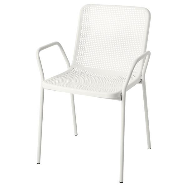 [IKEA/イケア/通販]TORPARO トルパローチェア アームレスト付き 屋外用, ホワイト[D](10596373) | 