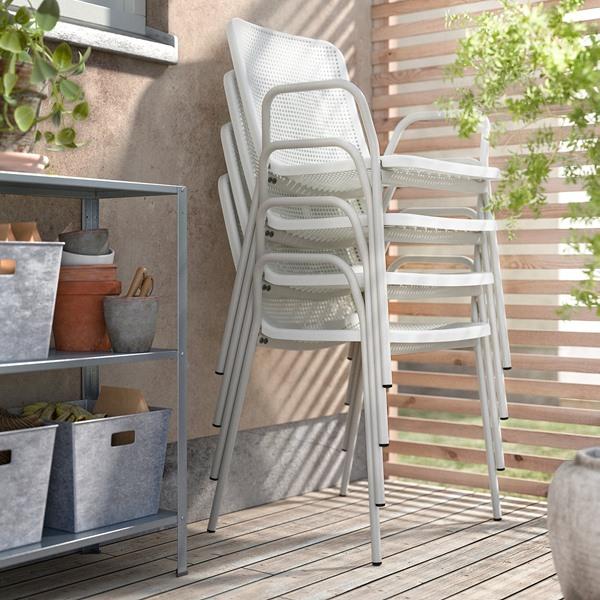 [IKEA/イケア/通販]TORPARO トルパローチェア アームレスト付き 屋外用, ホワイト[D](10596373) |  | 03