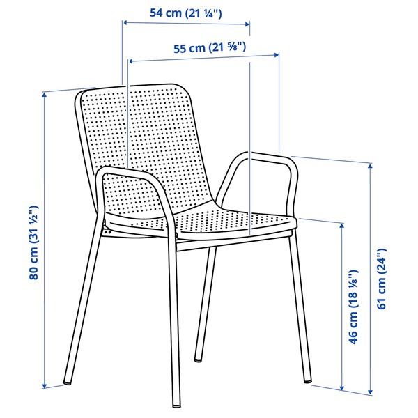 [IKEA/イケア/通販]TORPARO トルパローチェア アームレスト付き 屋外用, ホワイト[D](10596373) |  | 06