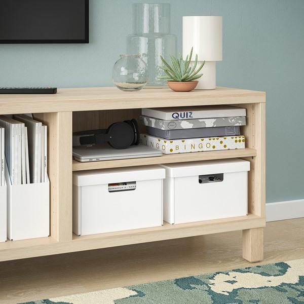 [IKEA/イケア/通販]FJADERHARV フィェデルハルヴ収納ボックス ふた付き, ホワイト,25x35x16 cm[B](10596924) |  | 02