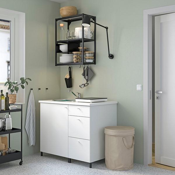 [IKEA/イケア/通販]DIMPA ディムパ分別バッグ ふた付き, ライトグレーベージュ,50 l[C](10601435) |  | 02