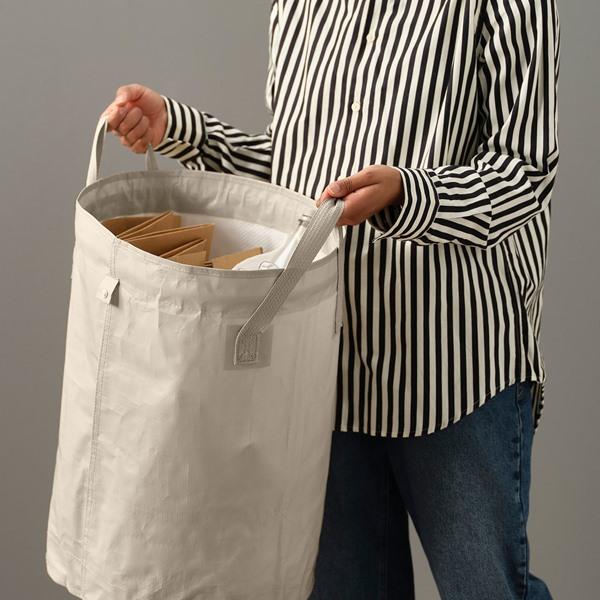 [IKEA/イケア/通販]DIMPA ディムパ分別バッグ ふた付き, ライトグレーベージュ,50 l[C](10601435) |  | 03