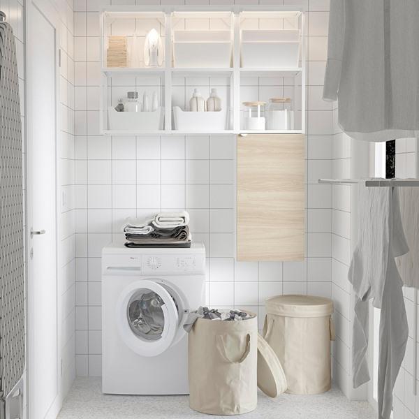 [IKEA/イケア/通販]DIMPA ディムパ分別バッグ ふた付き, ライトグレーベージュ,50 l[C](10601435) |  | 04