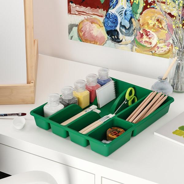 [IKEA/イケア/通販]SMACKER スメッケルカトラリートレイ, ブライトグリーン,31x26 cm[B](10601464) |  | 02