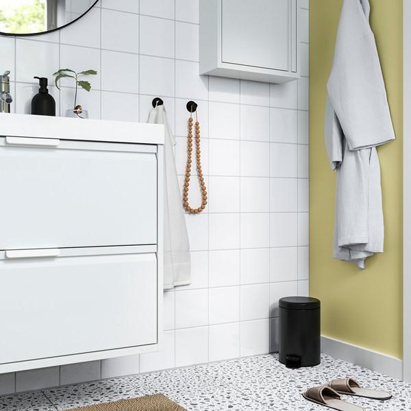 [IKEA/イケア/通販]GANSJON ガンショーンゴミ箱, ブラック,3 l[B](10605481) |  | 02