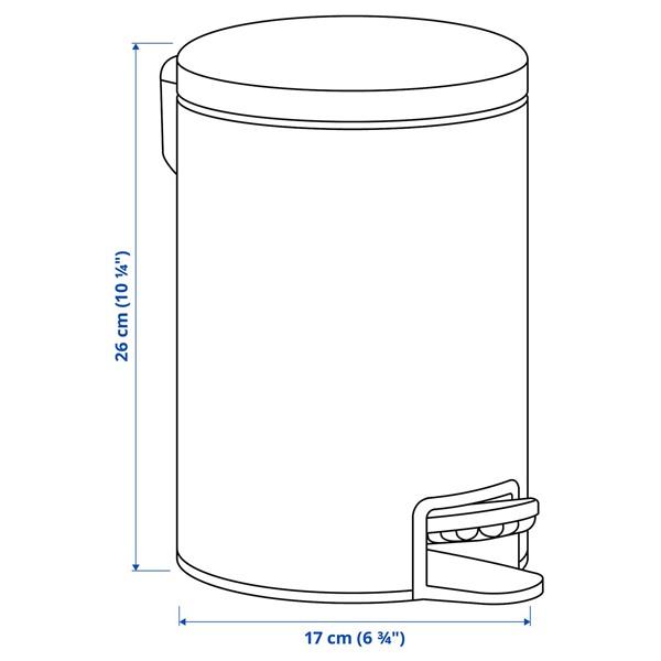 [IKEA/イケア/通販]GANSJON ガンショーンゴミ箱, ブラック,3 l[B](10605481) |  | 05