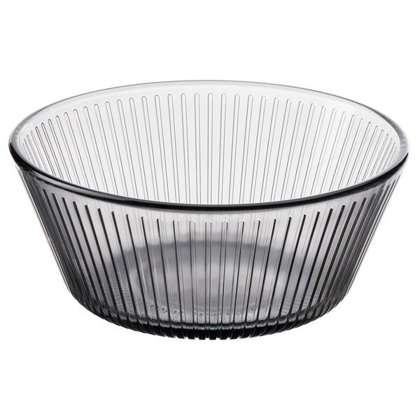 [IKEA/イケア/通販]HAVSGADDA ハーヴスゲッダボウル, ストライプ模様/グレー,12 cm[A](10607404) | 