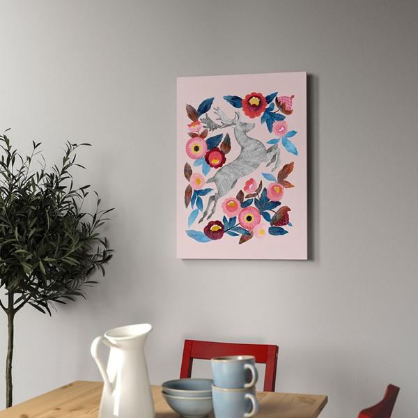 [IKEA/イケア/通販]PJATTERYD プィエッテリードアート, 森のおとぎ話,50x70 cm[D](10614131) |  | 02