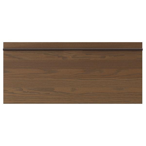 [IKEA/イケア/通販]STENSTA ステーンスタ引き出し前部, ダークブラウン アッシュ材突き板,90x40 cm[E](10616248) | 
