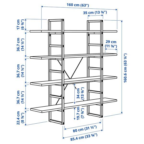 IKEA/イケア/通販]IKEA PS 2026 シェルフユニット, パイン材