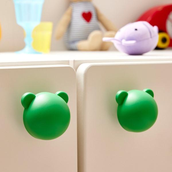 [IKEA/イケア/通販]GREJSIMOJS グレイシモイスノブ, グリーン/クマ,38 mm[A](10617417) |  | 03