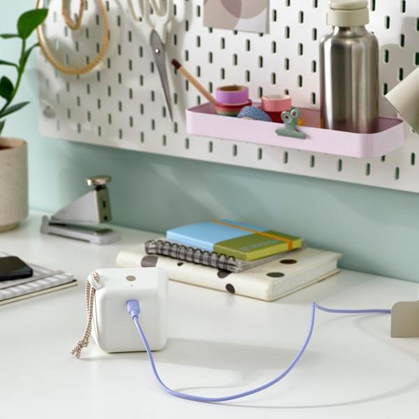 [IKEA/イケア/通販]SITTBRUNN シットブルンUSB-A - USB-C, ライラック,1.0 m[A](10619303) |  | 03