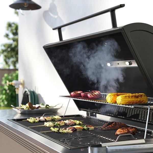 [IKEA/イケア/通販]BATSKAR ボートシェール炭火焼きバーベキューグリル, 屋外用/ダークグレー,120x60 cm[K](10623239) |  | 01
