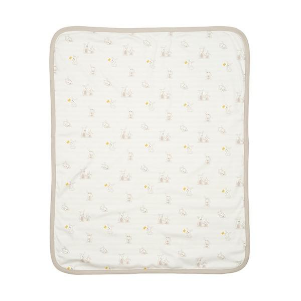 [IKEA/イケア/通販]LEN レーン毛布, ホワイト ベージュ/ウサギ柄 ストライプ模様,80x100 cm[A](10625101) |  | 05