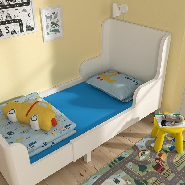 [IKEA/イケア/通販]BARNDROM バーンドロームボックスシーツ 伸長式ベッド用, ブルー,80x165 cm[A](10629892) |  | 01