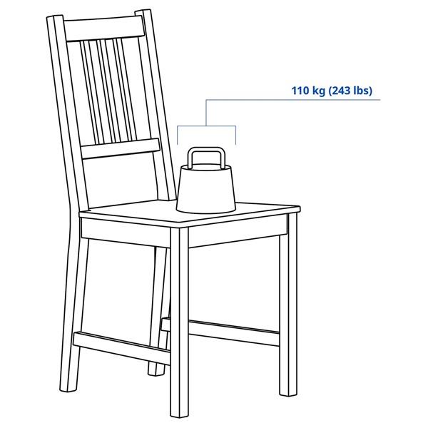 [IKEA/イケア/通販]PINNTORP ピントルプ チェア, ブルーステイン/パイン材[E](10635176) |  | 04