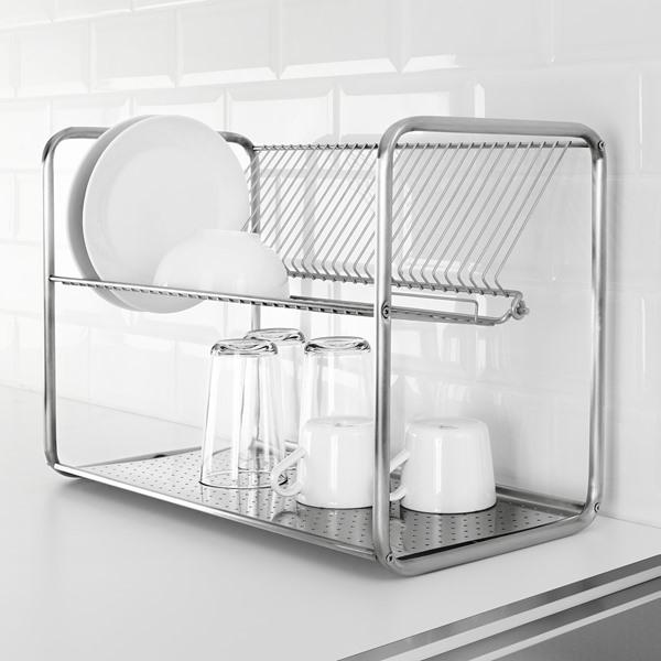 【IKEA/イケア/通販】ORDNING オルドニング 水切り, ステンレススチール[C](00179535) |  | 01
