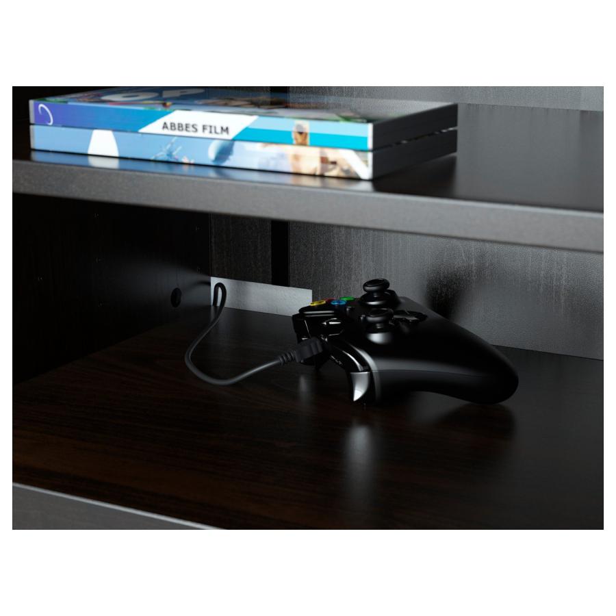 [IKEA/イケア/通販]BESTA ベストー テレビ台 扉付き, ブラックブラウン/セルスヴィーケン/ナンナルプ ハイグロス/ブラック, 120x42x74 cm[12](19186319) |  | 05