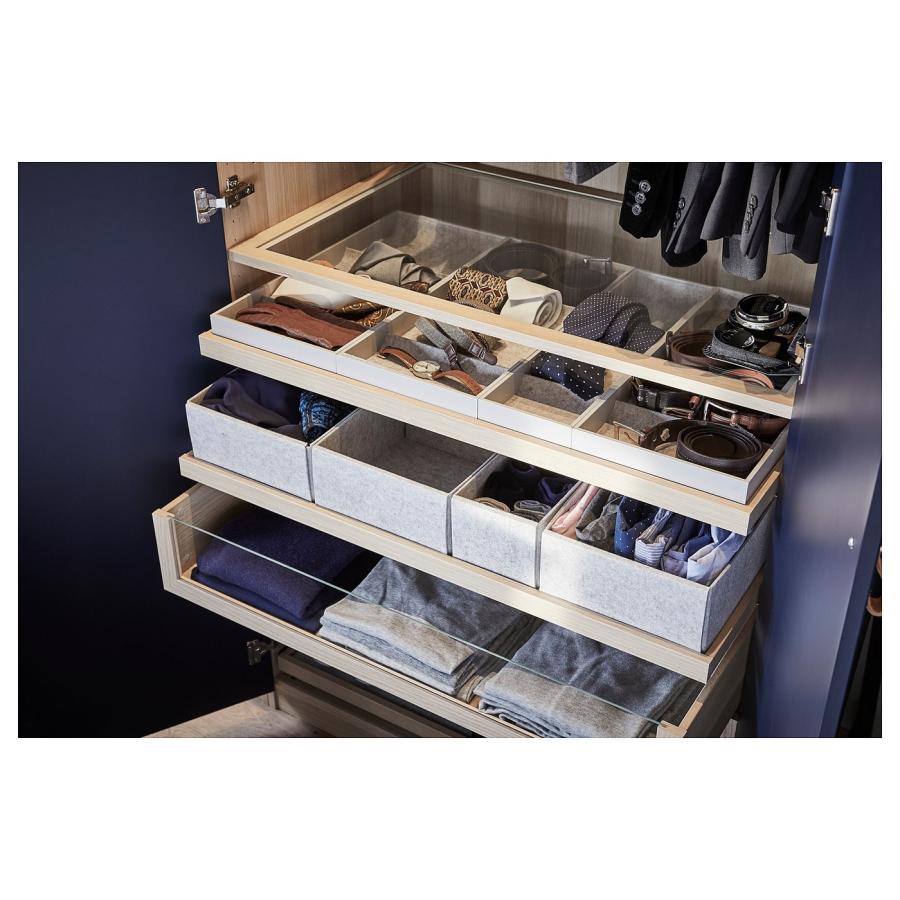 [IKEA/イケア/通販]KOMPLEMENT コムプレメント ボックス6点セット, ライトグレー, 65x54 cm[3](19260842) |  | 04