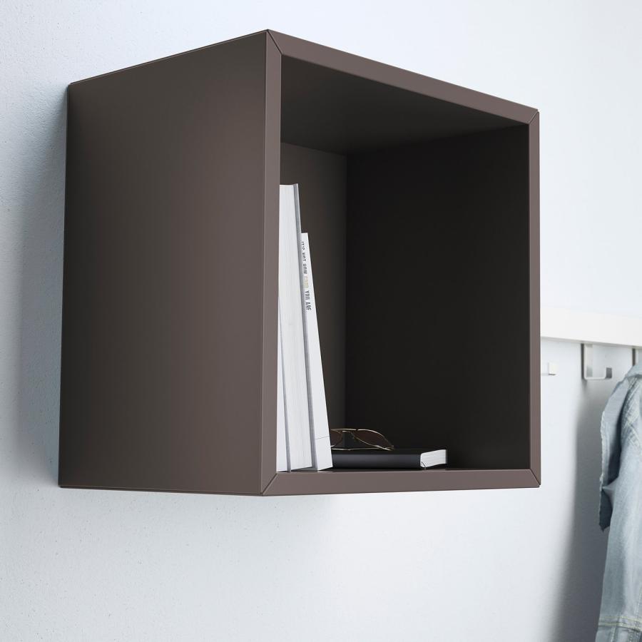 [IKEA/イケア/通販]EKET エーケト 壁取り付け式シェルフユニット, ダークグレー, 35x25x35 cm[CA](19285828) |  | 01
