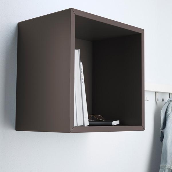 [IKEA/イケア/通販]EKET エーケト 壁取り付け式シェルフユニット, ダークグレー, 35x25x35 cm[CA](19285828) |  | 03