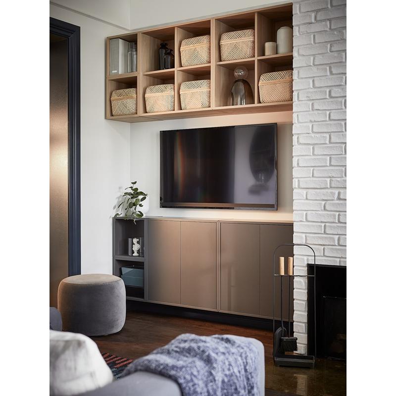 [IKEA/イケア/通販]EKET エーケト 壁取り付け式シェルフユニット, ホワイトステインオーク調, 35x35x35 cm[CA](19286267) |  | 03