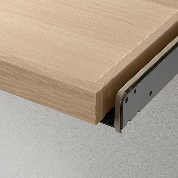 [IKEA/イケア/通販]KOMPLEMENT コムプレメント引き出し式トレイ 仕切り付き, ホワイトステインオーク調/ライトグレー,100x58 cm[3](19332014) |  | 03