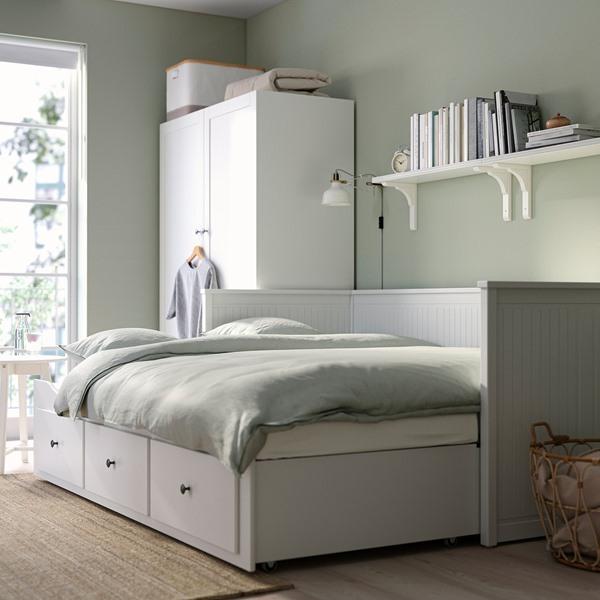 IKEA/イケア/通販]HEMNES ヘムネス デイベッド 引き出し3/マットレス2