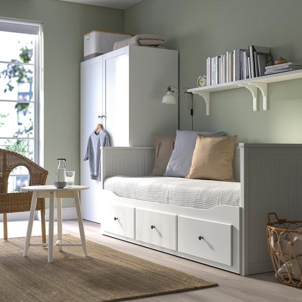 IKEA デイベッドフレーム ホワイト IKEA/イケア/通販]HEMNES ヘムネス デイベッド 引き出し3/マットレス2