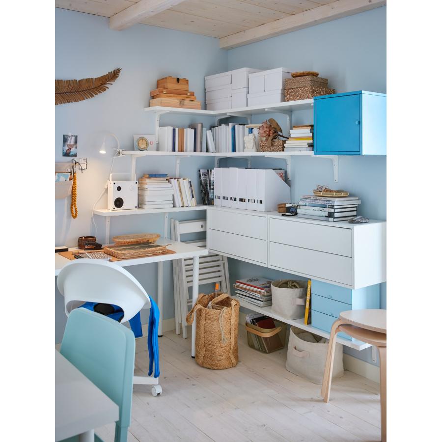 [IKEA/イケア/通販]BERGSHULT ベリスフルト / TOMTHULT トムトフルト シェルフ ブラケット付き, ホワイト, 120x30 cm[4](19418319) |  | 02