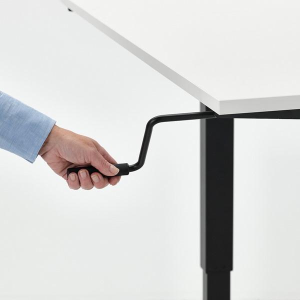 【IKEA/イケア/通販】TROTTEN トロッテン デスク 昇降式, ホワイト/チャコール[ID](19429582) |  | 03