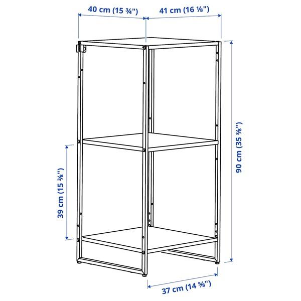 【IKEA/イケア/通販】JOSTEIN ヨースタイン シェルフユニット, 室内/屋外用/メタル ホワイト,…[4](19436926) |  | 03