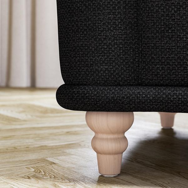 [IKEA/イケア/通販]VISKAFORS ヴィスカフォルス 3人掛けソファ, レイデ チャコール/バーチ[3](19443328) |  | 03